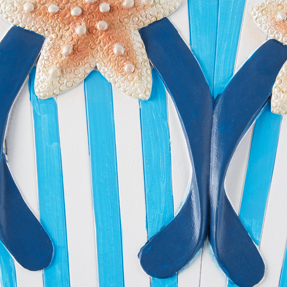 Starfish Flip Flops Stepping Stone