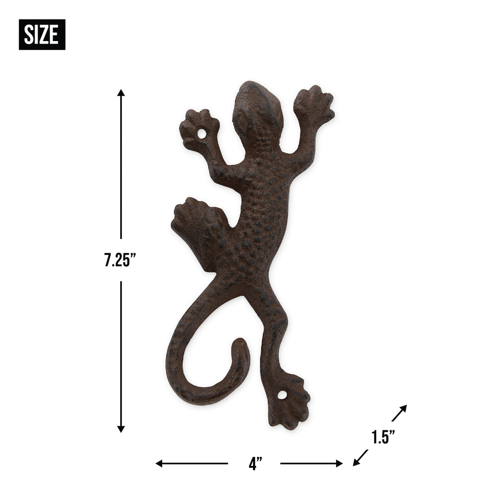 Lizard Wall Hook Set of 2